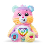 Care Bears - 14" Medium Plush - Color Splash Collection - Loveshine Bear , Ages 4 Year and Up
