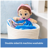 Ms. Rachel Official Huggable Lovey, Double Sided Plush Toy, Machine Washable