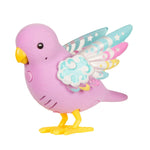 Little Live Pets Little Live Bird With Cage, Rainbow Glow with Light-up Wings