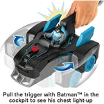 Imaginext DC Super Friends Bat-Tech Batmobile Transforming Vehicle & Light-Up Batman Figure