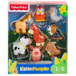 Fisher-Price Little People Farm Animal Friends 8-Piece Figure Set for Toddlers