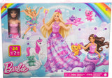 Barbie Dreamtopia Advent Calendar with Doll and 24 Surprises like Pets, Clothes and Accessories