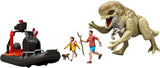 Jurassic World Rebirth Distortus Rex Island Escape Set Action Figure Set