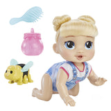 Baby Alive Crawl 'n Play Harper Hugs, Blonde Hair, Interactive Baby Dolls, Toys for Preschoolers, Christmas Gifts for Girls & Boys, 3+