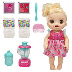 Baby Alive: Magical Mixer Baby 10-Inch Doll Blonde Hair, Brown Eyes Kids Toy for Boys and Girls