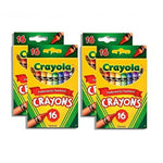 Crayola Classic Color Pack Crayons, 16 Color - 4 pak