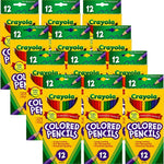 Crayola Colored Pencils 12 Count, Multipack Of 24