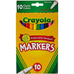 Crayola Fine Line Markers, 10 Count