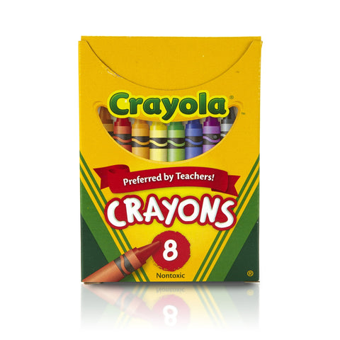 Crayola Standard Size Crayons, Set of 8