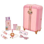 Disney Princess Style Collection Suitcase Traveler Set with 17 travel pieces