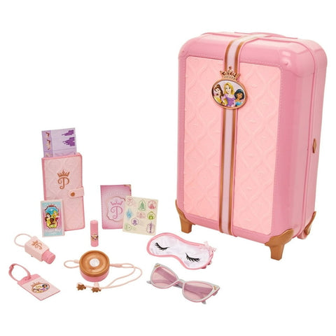 Disney Princess Style Collection Suitcase Traveler Set with 17 travel pieces