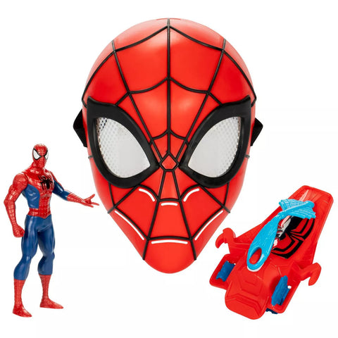 Spider-Man Web Action 6" Action Figure and Role Play Set - 3pk: Plastic Superhero Toy, Ages 5+