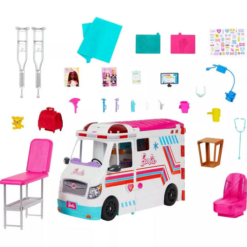 Barbie Transforming Ambulance and Clinic Playset
