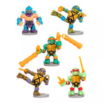 Akedo Teenage Mutant Ninja Turtles Battling Action Mini Figure Pack