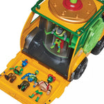 Teenage Mutant Ninja Turtles Mutations Station Playset: Plastic Toy Vehicle Set with Figures, Non-Powered, No Assembly Required, Ages 4+