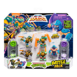 Akedo Teenage Mutant Ninja Turtles Battling Action Mini Figure Pack