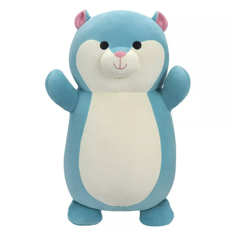 Squishmallows HugMees 18" Hobart the Teal Hamster Plush Toy