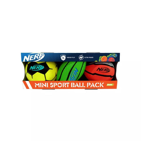 Franklin Sports Nerf Ball Set - 3pc
