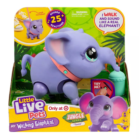 Little Live Pets My Walking Elephant - Jungle Series Toots