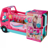 Fisher-Price Little People Barbie Little Dream Camper RV Playset with Music Lights and 2 Figures