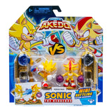 Legends of Akedo x Sonic the Hedgehog vs Super Shadow Mini Figure Set - 2pk