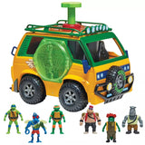 Teenage Mutant Ninja Turtles Mutations Station Playset: Plastic Toy Vehicle Set with Figures, Non-Powered, No Assembly Required, Ages 4+