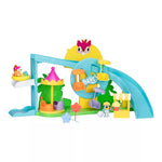 Bluey Amusement Park Playset (Target Exclusive): Plastic Doll Playset for Ages 3+, Includes 9 Pieces, No Tools Needed for Assembly