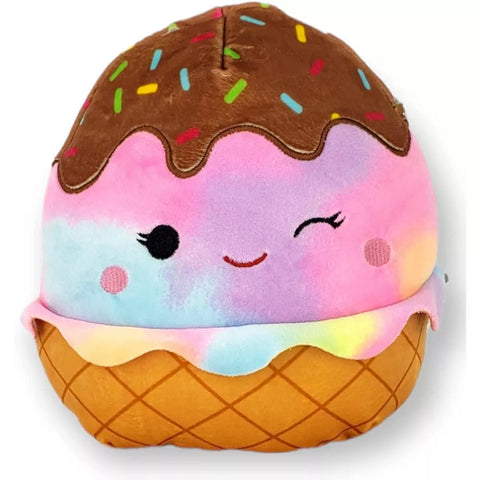 Squishmallows 12 Inch Plush | Glady the Rainbow Ice Cream Sundae