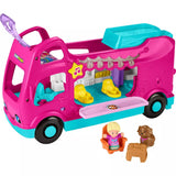 Fisher-Price Little People Barbie Little Dream Camper RV Playset with Music Lights and 2 Figures