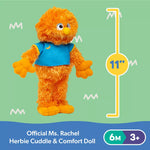 Ms. Rachel Official Herbie 11-Inch Cuddle & Comfort Plush Friend for Ages 6 Months to 3+