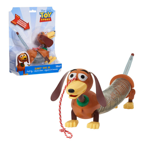 Just Play Disney and Pixar Toy Story Slinky Dog Jr Pull Toy, Preschool Ages 18 month