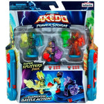 Legends of Akedo PowerStorm Burndown, Buster Splits & Shortout Mini Battling Action Figure SUPER SPLITTERS Pack