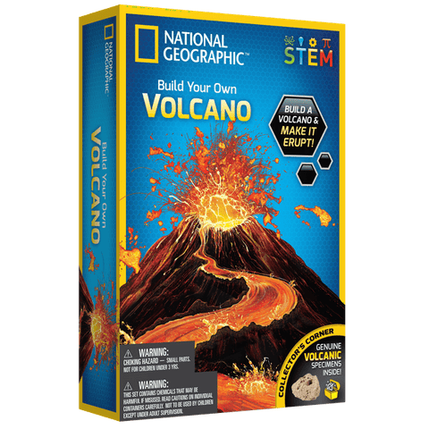 National Geographic Build Your Own Volcano Science Kit