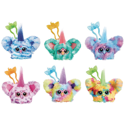 Furby Furblets Mini Electronic Plush Toys for Girls & Boys 6+ (Set of 6)