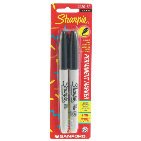 Sharpie Black Fine Point Permanent Marker (2-Pack) 30162-SH 30162-SH 977683