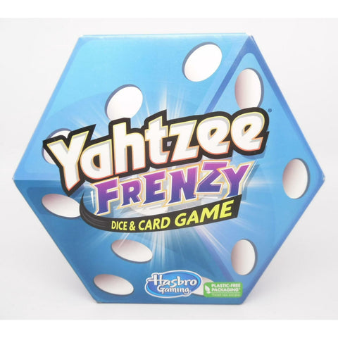 Yahtzee Frenzy Dice & Card Game by Hasbro Gaming for Ages 8+