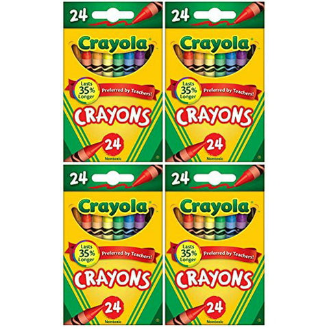 Copy of Crayola Crayons Art Tools Durable Long Lasting Colors 48 Packs Of 24 Ct Crayons