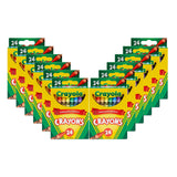 Crayola Crayons Art Tools Durable Long Lasting Colors 12 Packs Of 24 Ct Crayons