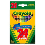 Crayola Crayons Box, 24 Count (Pack Of 6)