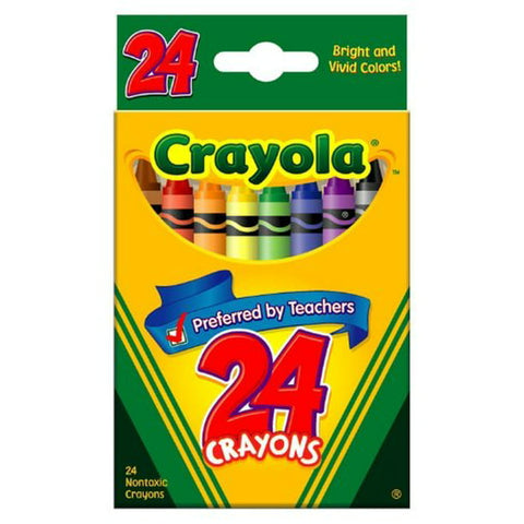 Crayola Crayons Box, 24 Count (Pack Of 6)