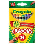 Crayola Crayons, 24 count (52-3024) Case of 12 packs