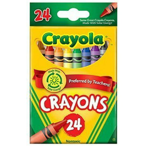 Crayola Crayons, 24 count (52-3024) Case of 12 packs