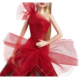 Barbie Signature 2024 Holiday Barbie Fashion Doll, Seasonal Collector Gift, Blonde with Plaid Gown