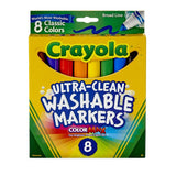 WMT - Crayola 8ct Washable Large Crayons