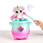 Magic Mixies Magical Misting Cauldron with Exclusive 8 inch RAINBOW Plush + Refill