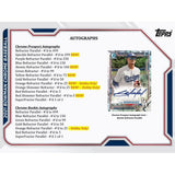 2021 Bowman Chrome Baseball Hobby Box