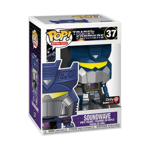 Funko Pop! Retro Toys: Transformers - Soundwave (GameStop Sticker)