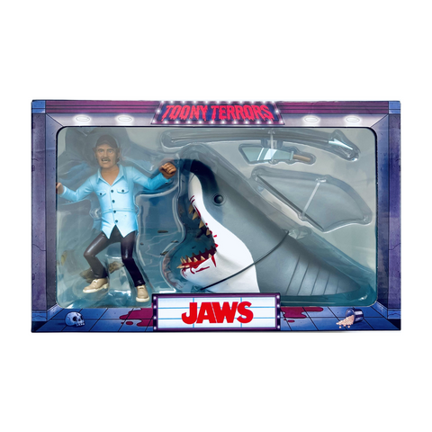 NECA: JAWS: Toony Terrors - Jaws & Quint 6 Inch Action Figure 2PK