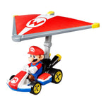 DieCast Hotwheels Mario Kart Mario Standard Kart Super Glider