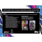 2021-22 Topps Finest UEFA Champions League Soccer Hobby Box